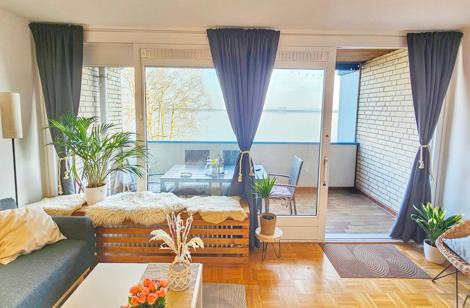 מרדורף Ferienwohnung Sunrise - Mit Direktem Blick Auf Das Steinhuder Meer - מראה חיצוני תמונה